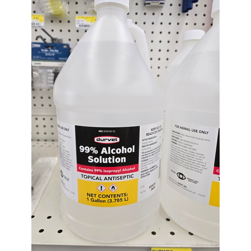 99% Alcohol – Gallon