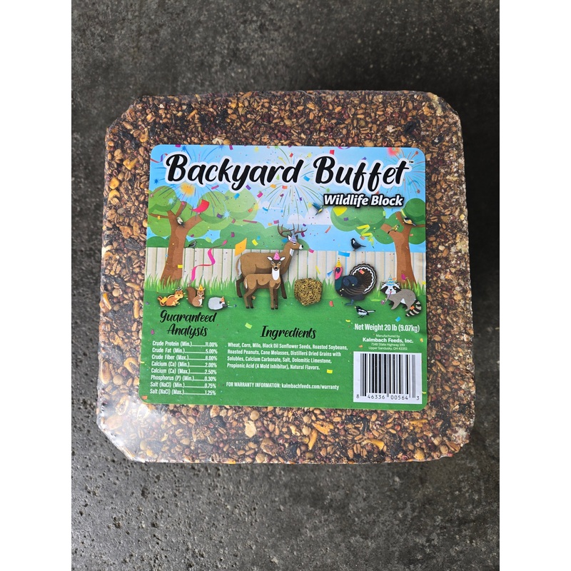 Backyard Buffet Block, 20 lb