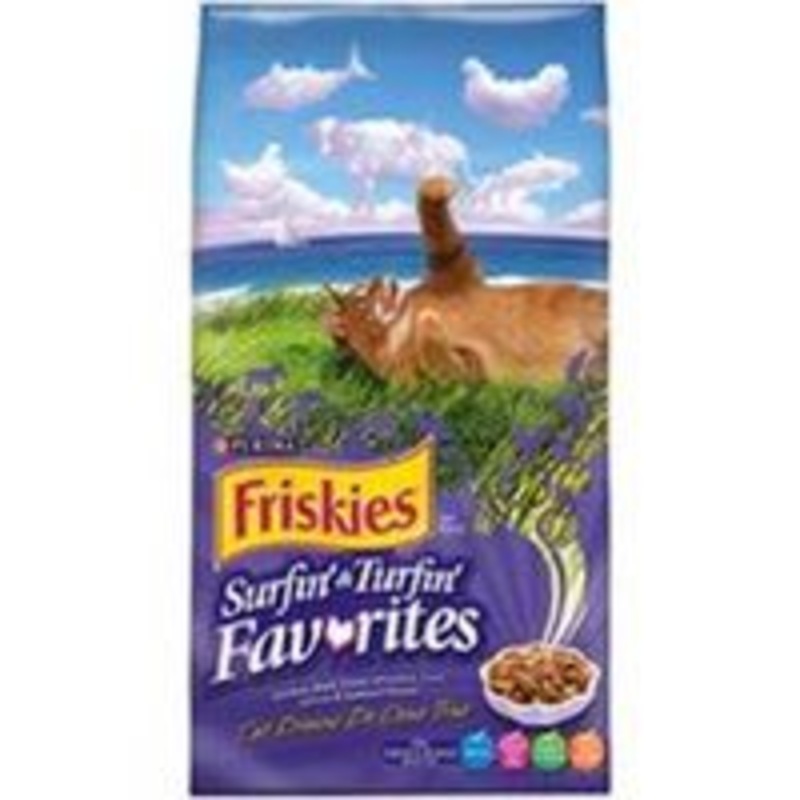 Friskies Surf & Turf Cat Food (16 lbs)
