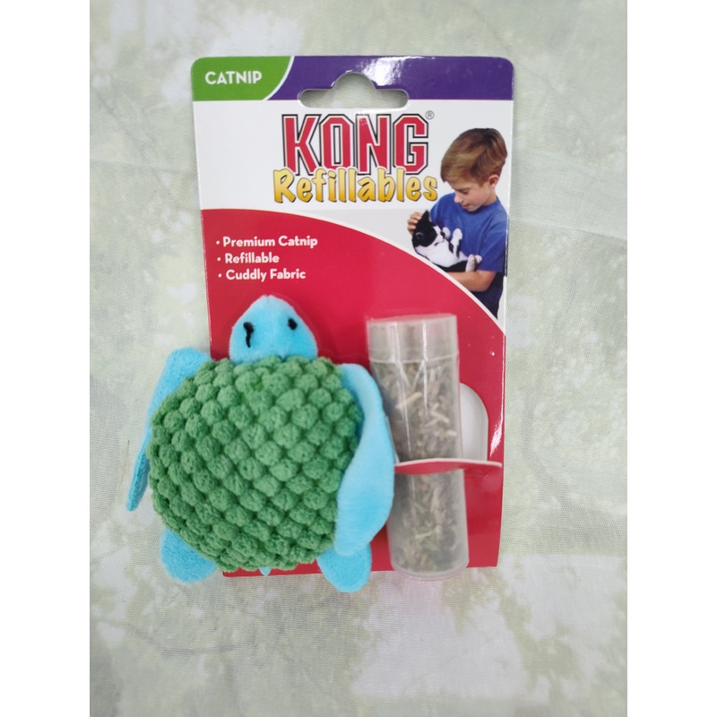 KONG Catnip Turtle Toy
