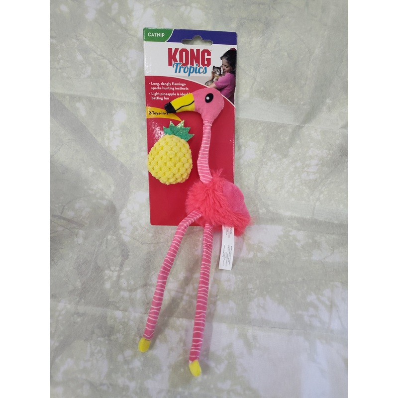 Kong Tropics Flamingo Cat Toy