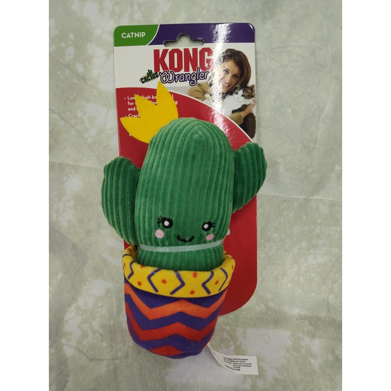 Kong Wrangler Cactus Cat Toy