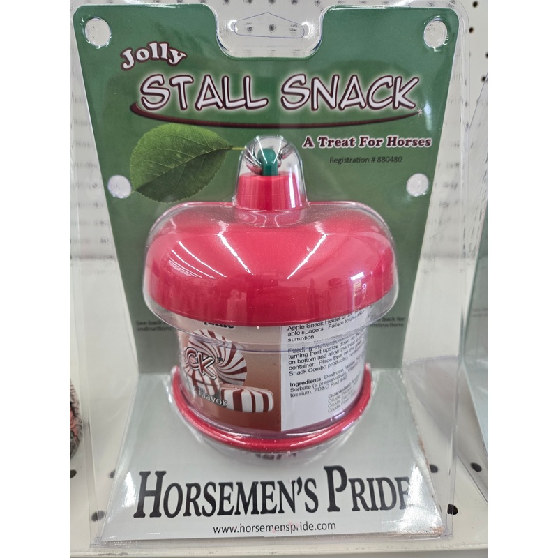 Stall Snack with Peppermint Treat