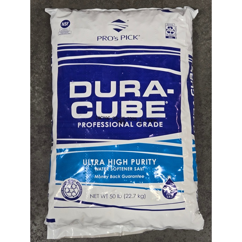 50 lb Dura-Cube Regular Softener and Safety Salt