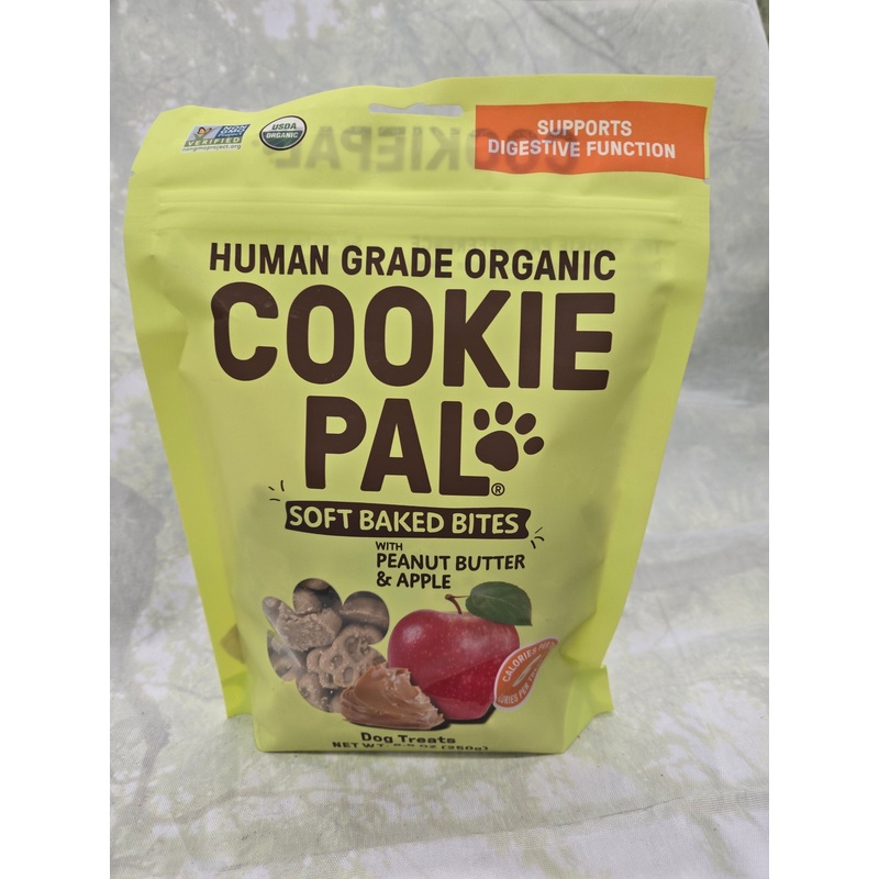 Cookie Pal Peanut Butter Apple Soft Dog Treats