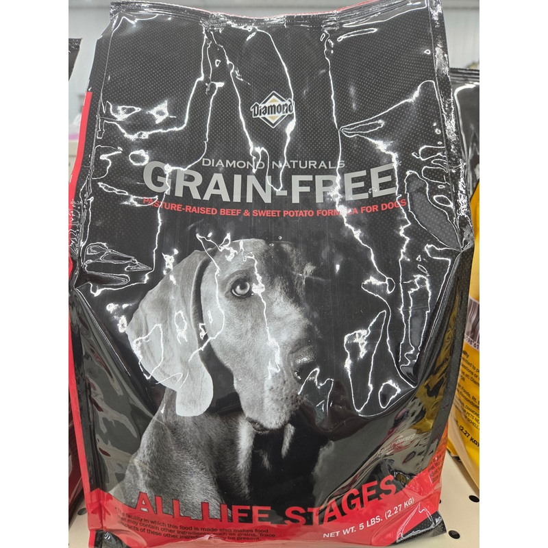 Diamond Grain-Free Beef and Sweet Potato Dog Food (5 lbs)