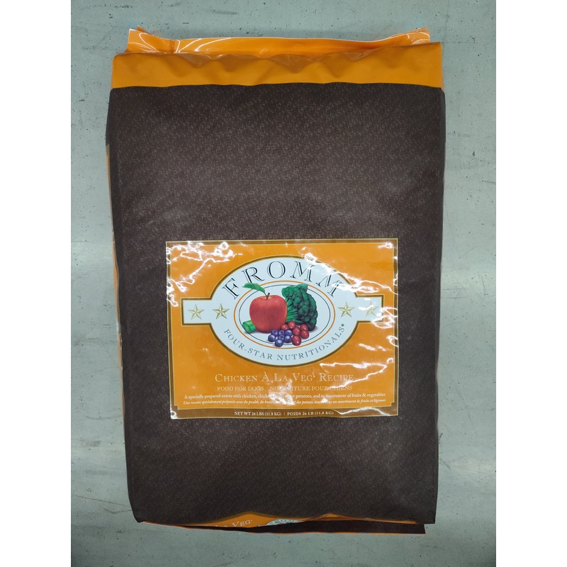 FROMM Chicken a la Veg Dog Food (26 lbs)