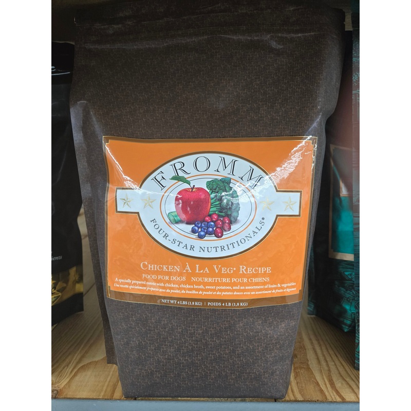 Fromm Chicken A La Veg Dog Food (4 lbs)