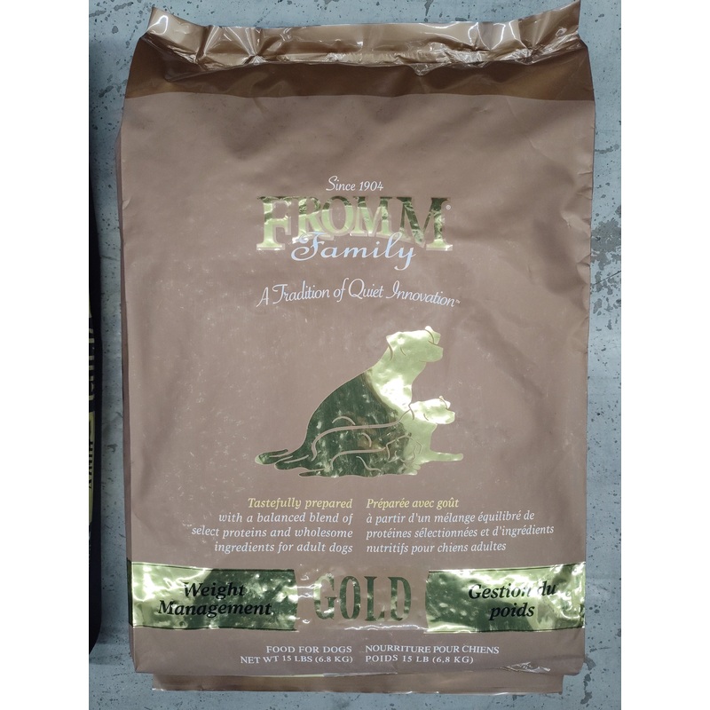 Fromm Weight Management Dog Food (15 lbs)