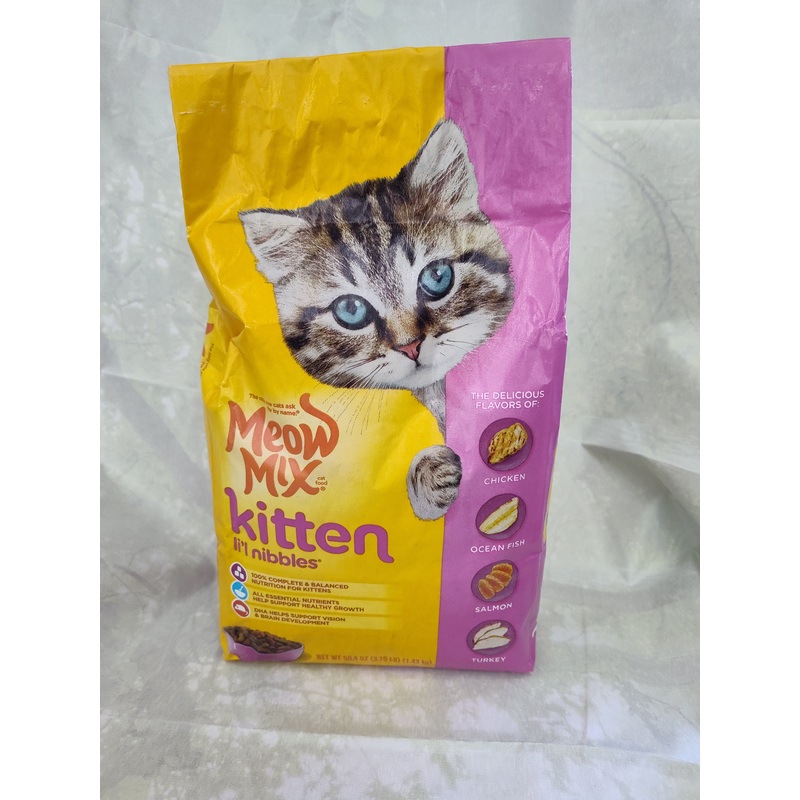 Meow Mix Kitten Food (3.15 lbs)