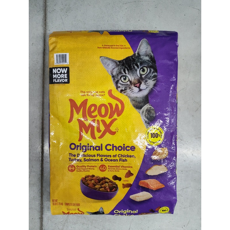 Meow Mix Original Cat Food (16 lbs)