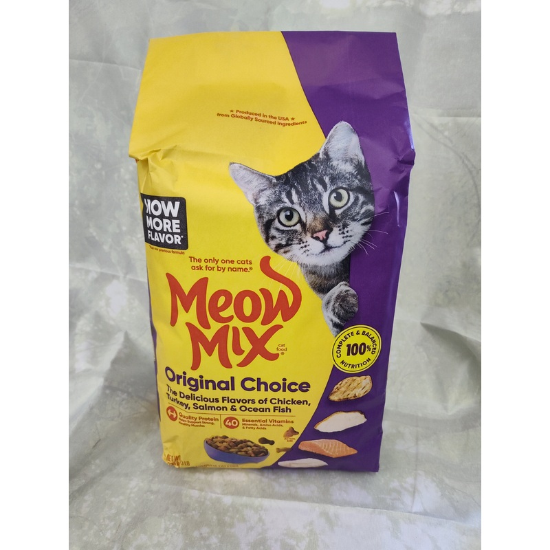 Meow Mix Original Cat Food, 6.3 lbs