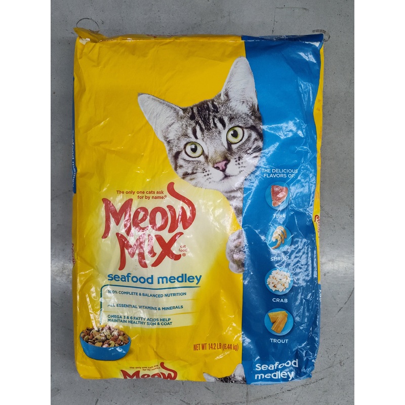 Meow Mix Seafood Cat Food, 14.2 oz