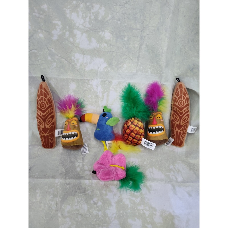 Tiki Cat Toy for Interactive Play and Enrichment