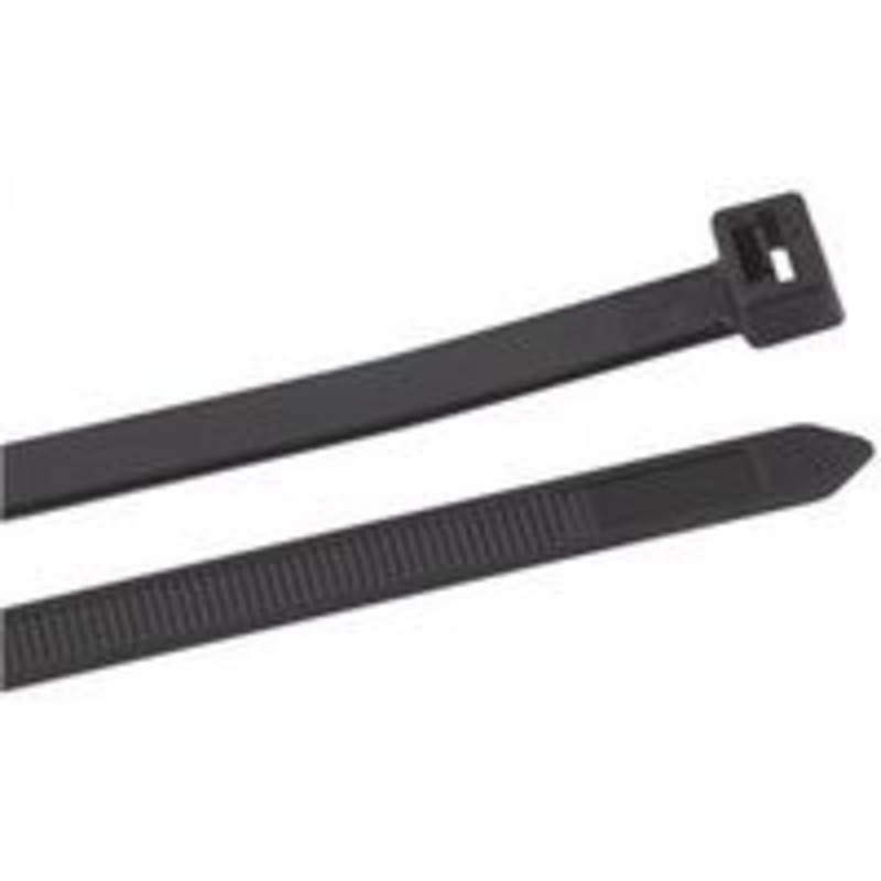 10-Pack 24-Inch Black Cable Ties