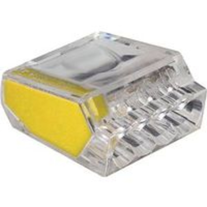 10-Pack 4-Port Push Connector