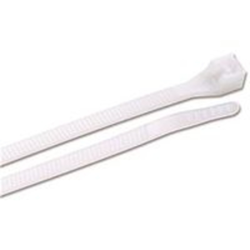 20-Pack 8-Inch White Cable Ties