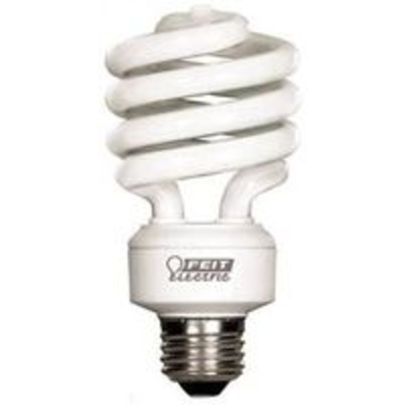 Fluorescent Twist Bulb, Medium Base, Soft White