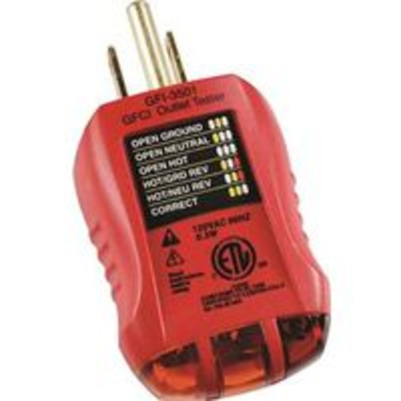 GRND Fault Out Electrical Tester