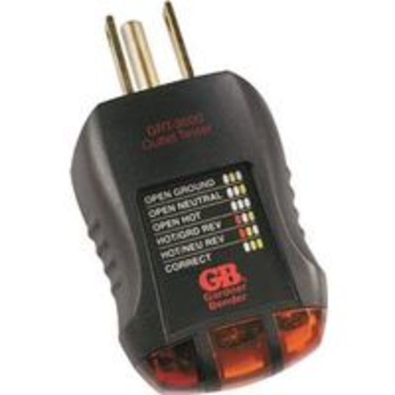 Receptacle Tester for Electrical Systems