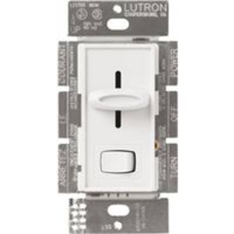 WHT SP Slide Dimmer Switch