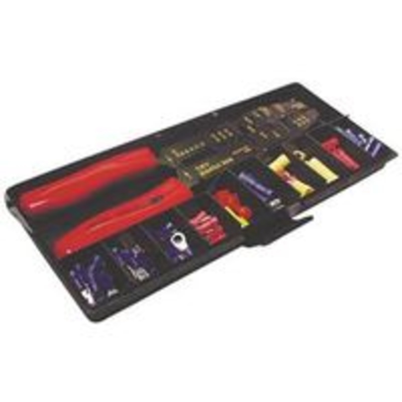 100-Piece Electrical Terminal and Tool Kit