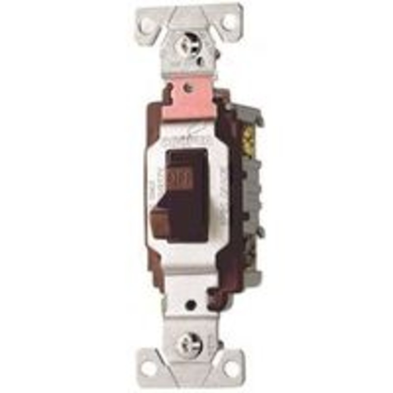 15A 120V Brown 3-Way Switch