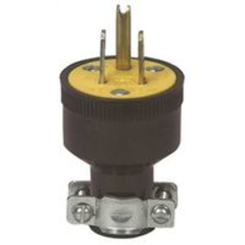 15A 125V Black Residential Heavy-Duty Plug
