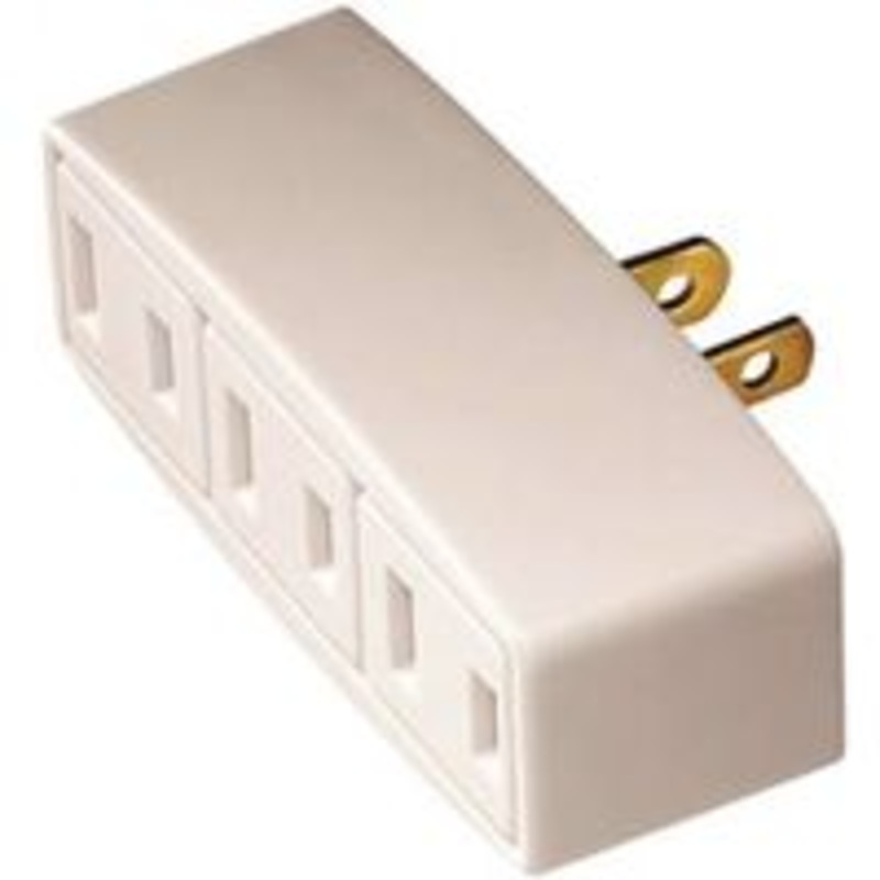 15A 125V White TPL Adapter