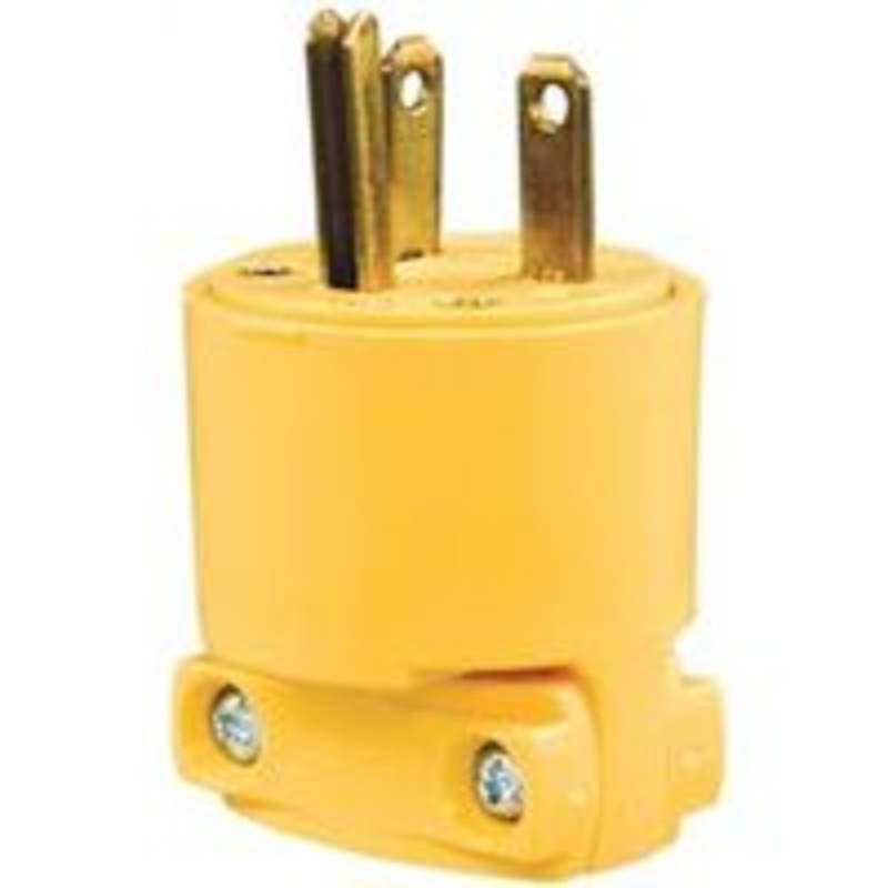 20A 125V White Armor Plug