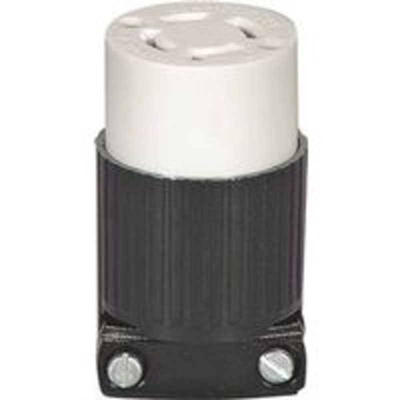 20A 250V Black Electrical Connector