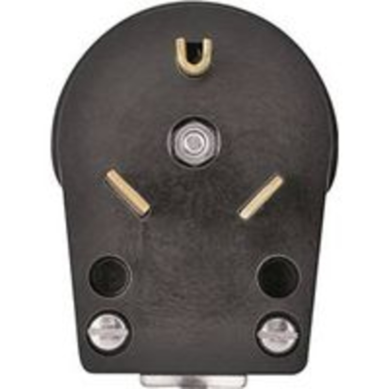 30A 125V Black Trail Plug