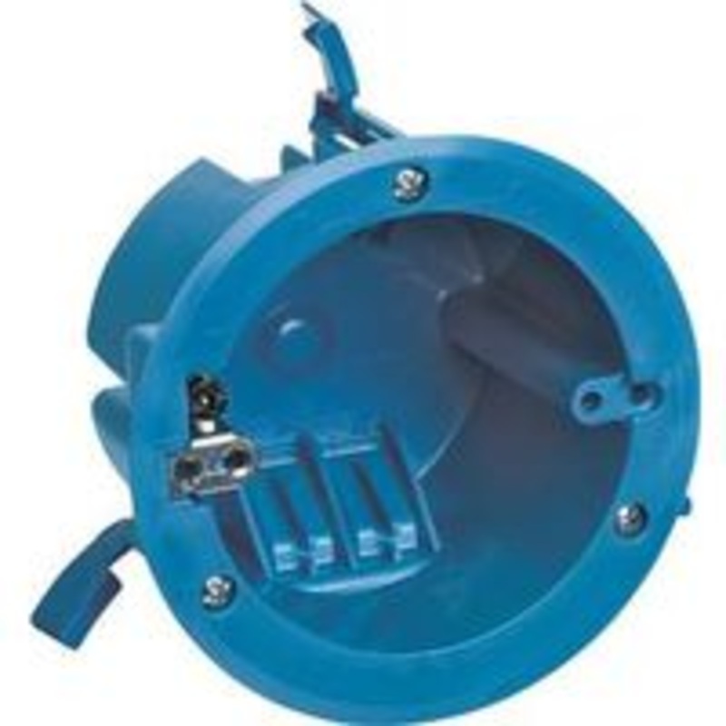 Box Ceiling Polycarbonate Gray 18 Cubic Inches