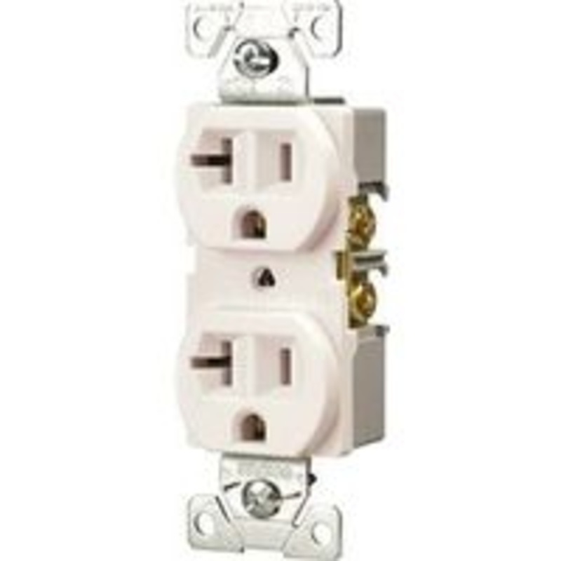 RECPT Duplex Commercial 3-Wire 20 Amp