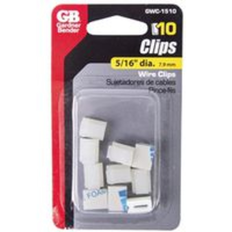 Stick-On Wire Clips