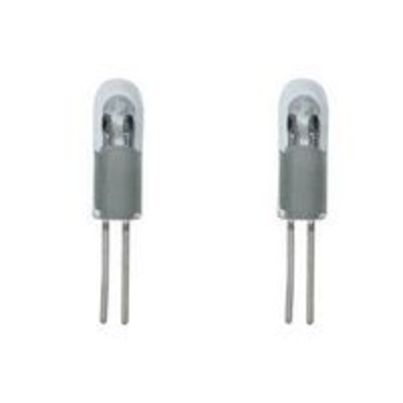 2-Pack AA Xenon Flashlight Bulbs