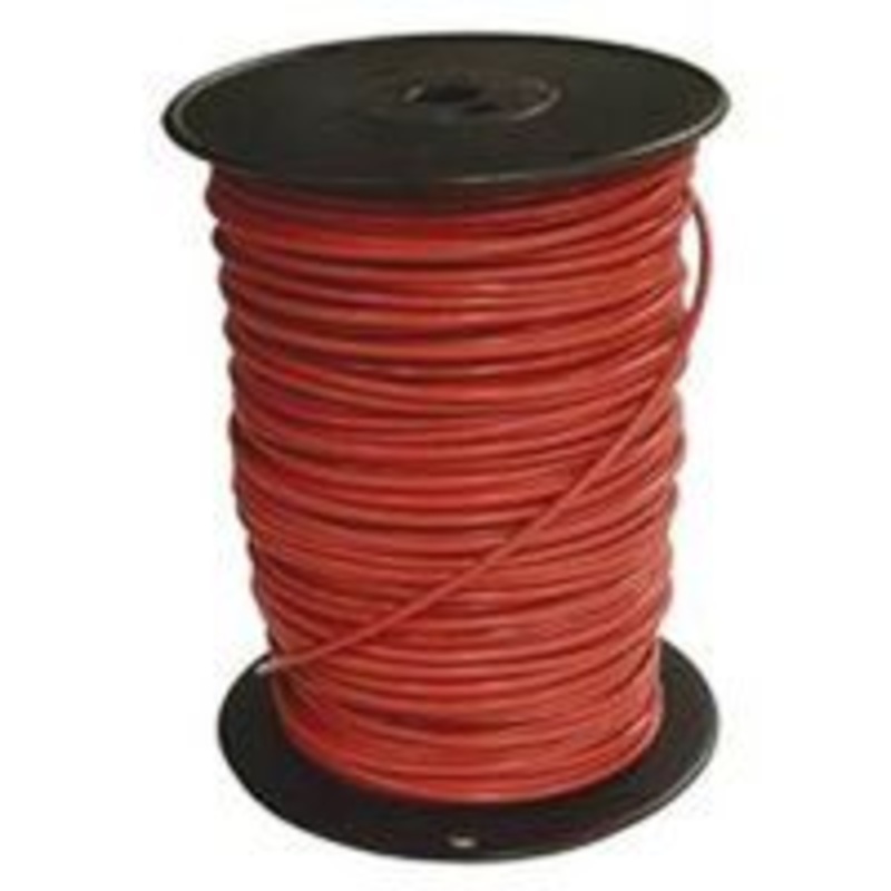 500′ Red 10 Solid Wire (19.3 lbs)