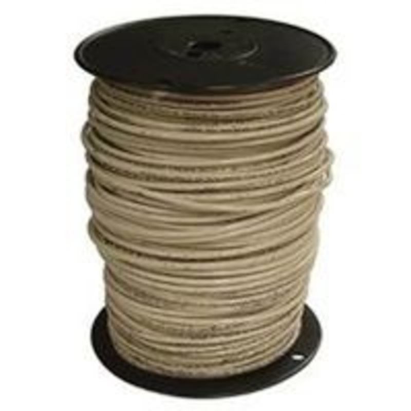 500′ White 10 Solid Wire (19.3 lbs)