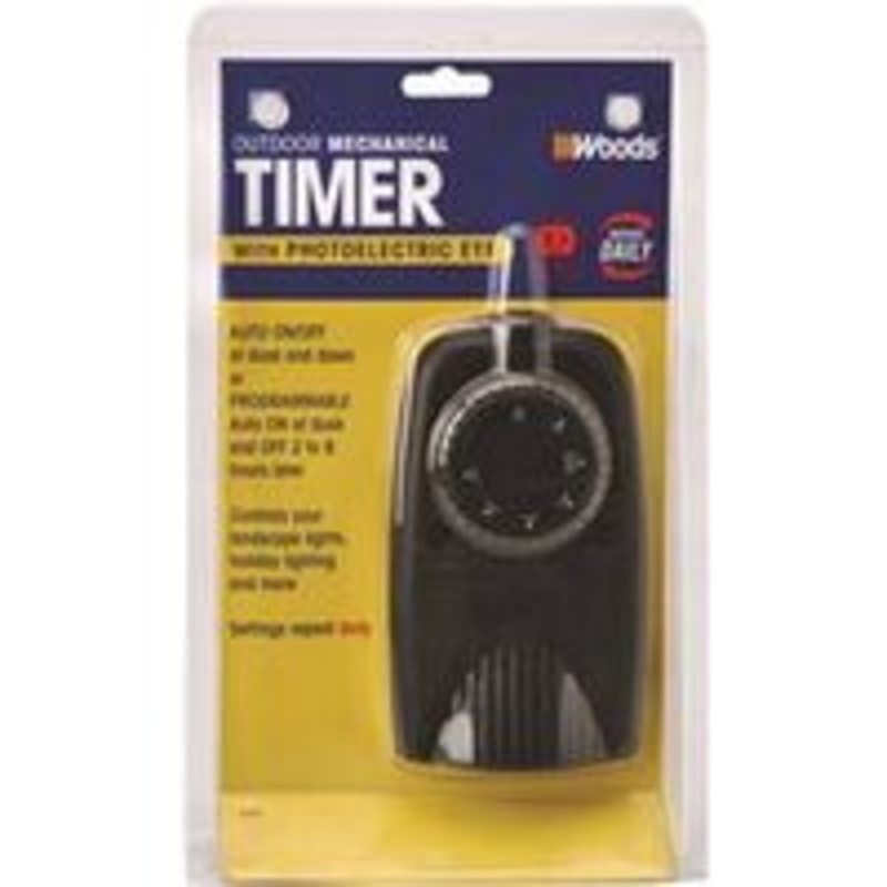 BLK Out 24-Hour Mechanical Timer