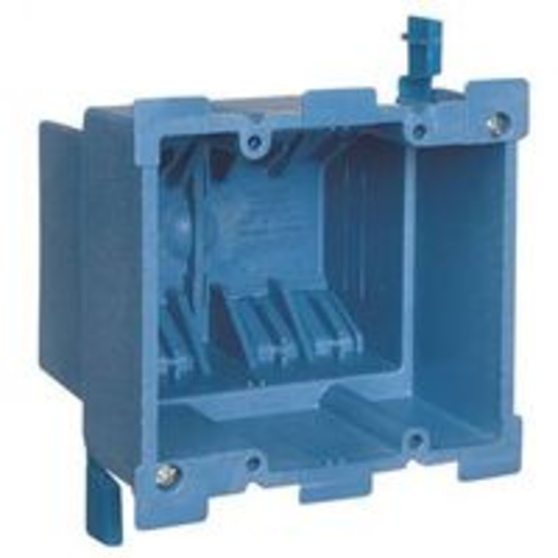Box Outlet PVC 2-Gang Old Work