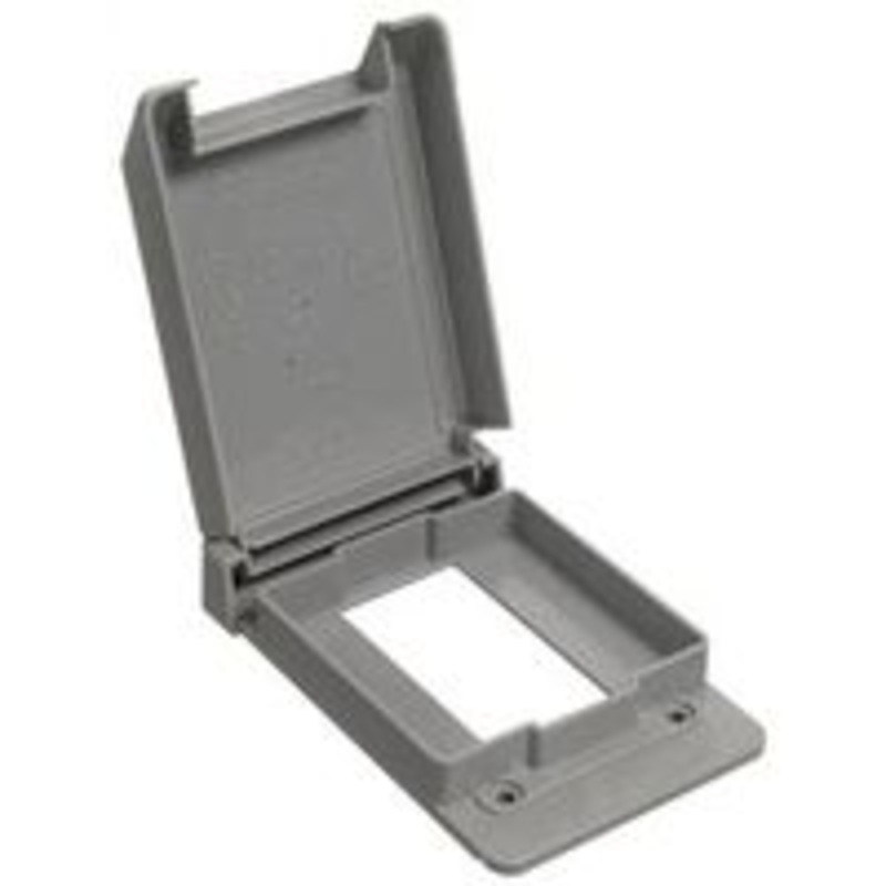PVC GFCI Box Cover for Outdoor Electrical Use