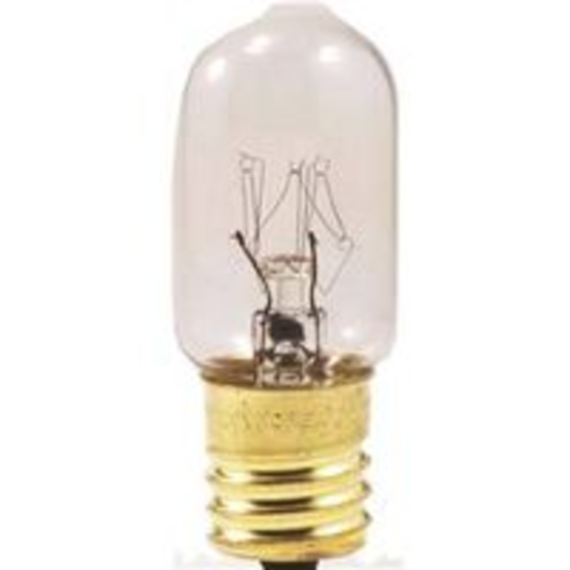 15W 120V Clear Bulb, Apple Shape