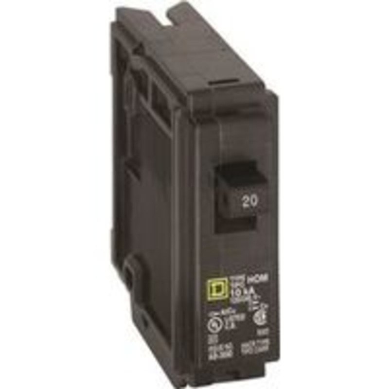 20A 1 Single Pole Circuit Breaker