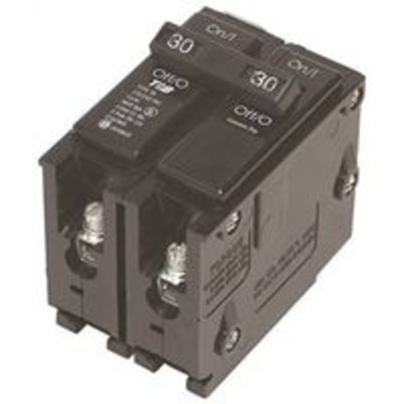 30A 2 Double Pole Circuit Breaker