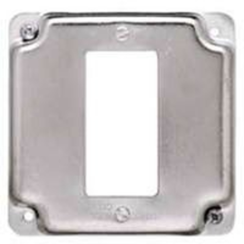 4 Square GFI Receptacle Cover