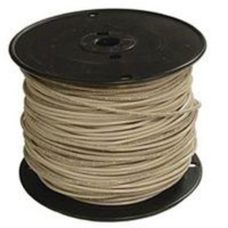 500′ White 14 Str Building Wire (8.7 lbs)