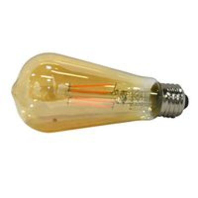 6.5W 22K ST19 Vintage Dimmable Medium Light Bulb