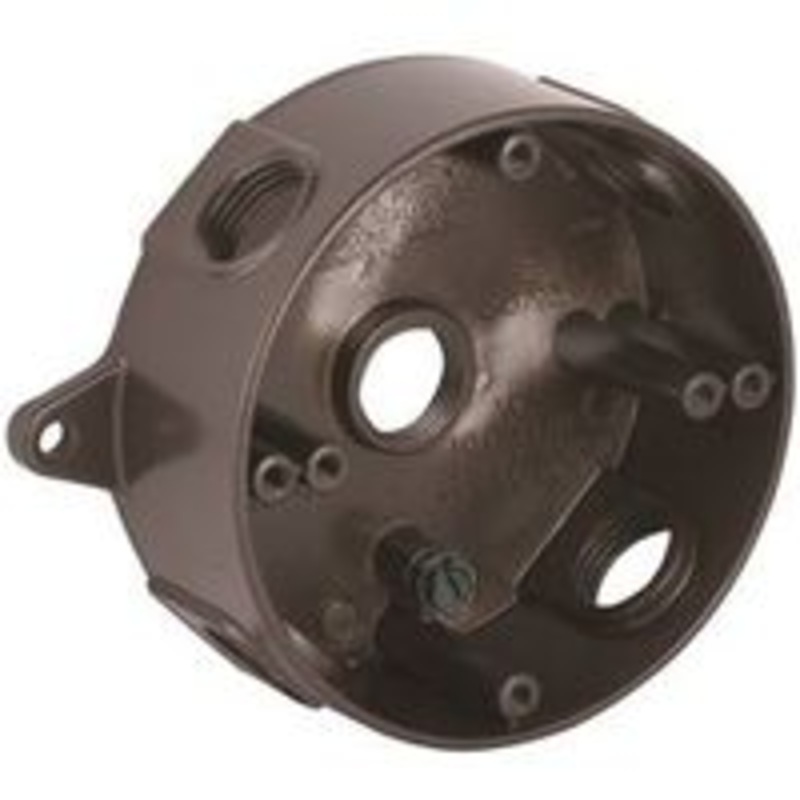 BRZ WP Round Outdoor Electrical Junction Box