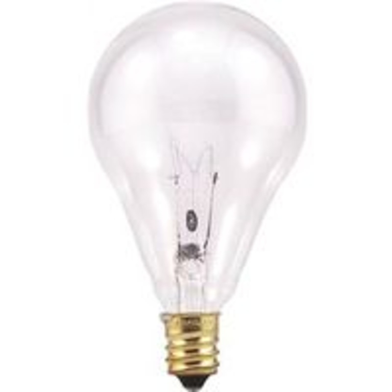 Bulb Fan Clear A15 Candlebra B