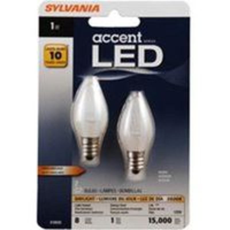 LED C7 Clear Daylight Bulb